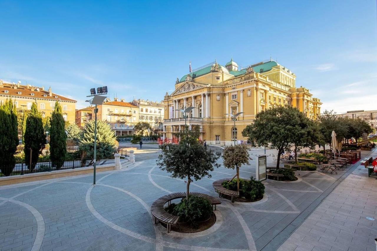 Naval Studio With Garden Rijeka Zewnętrze zdjęcie